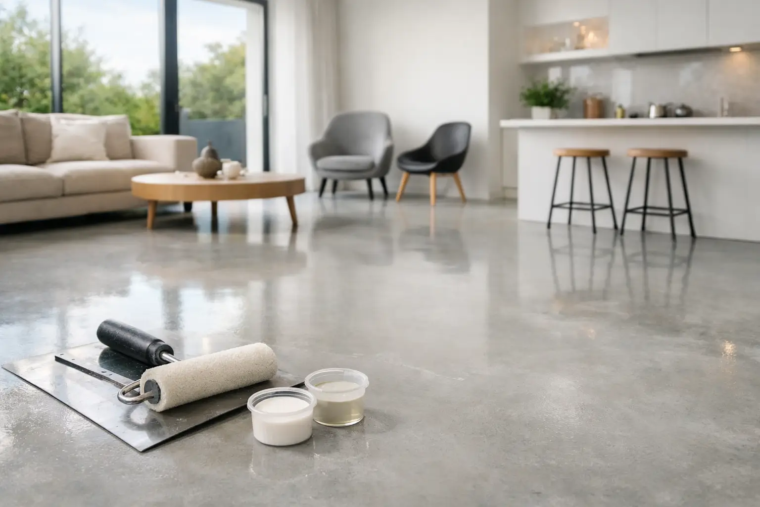 Resina per pavimenti interni casa: pro e costi