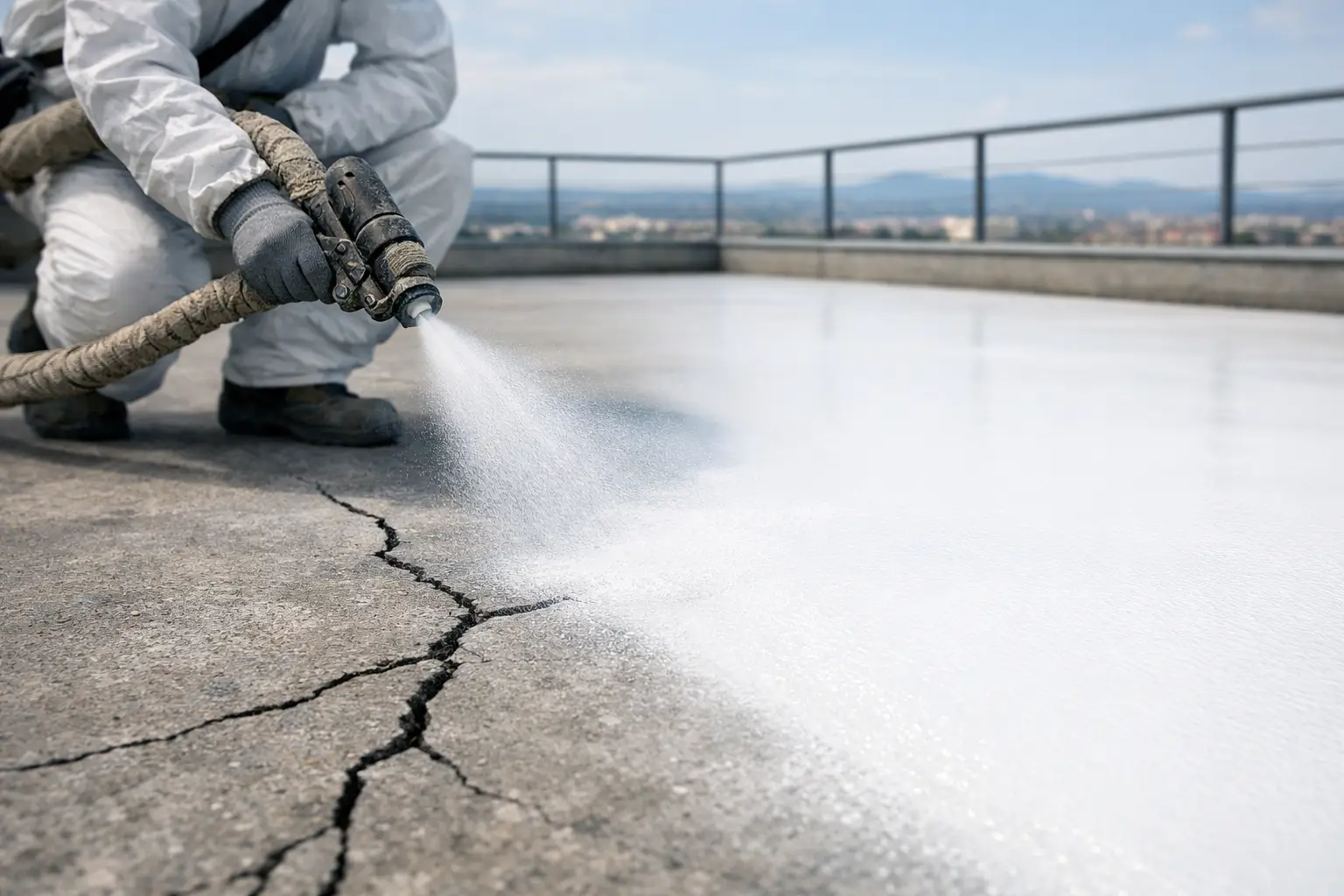 Come sigillare crepe su terrazzi senza demolire