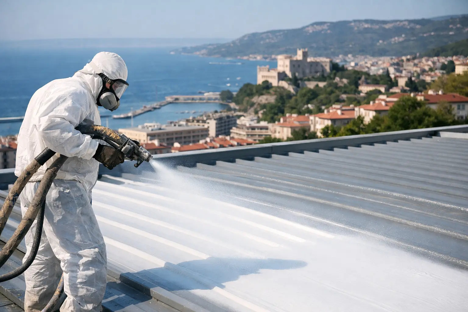 Impermeabilizzazione poliurea Trieste per tetti