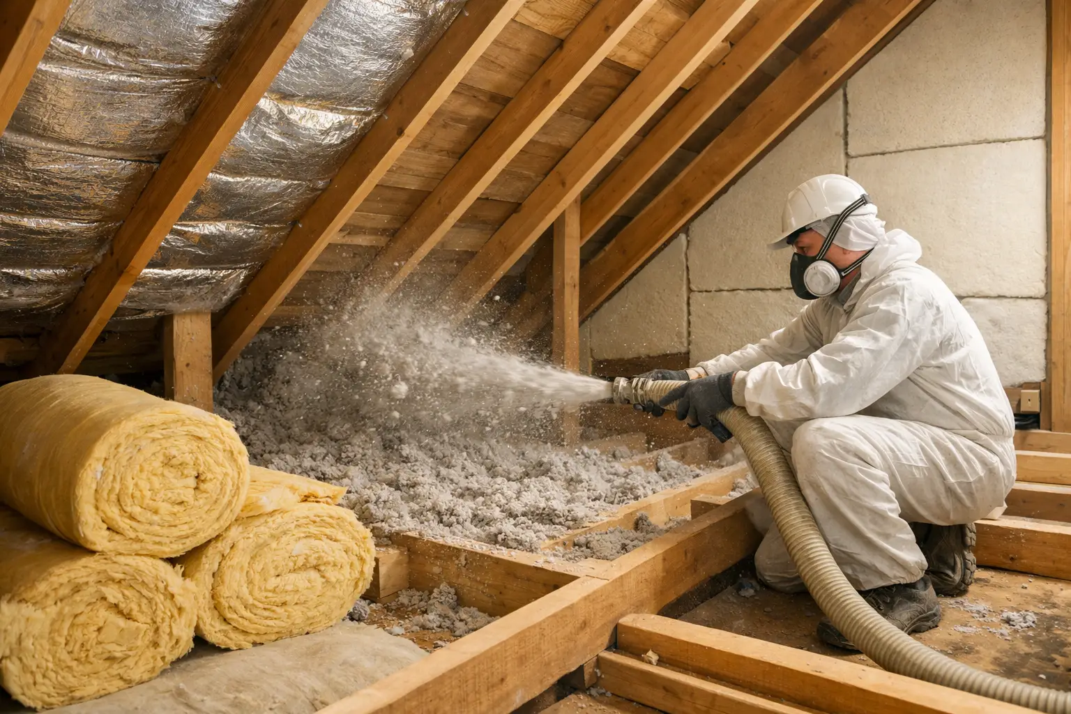 Migliori materiali per isolamento sottotetto