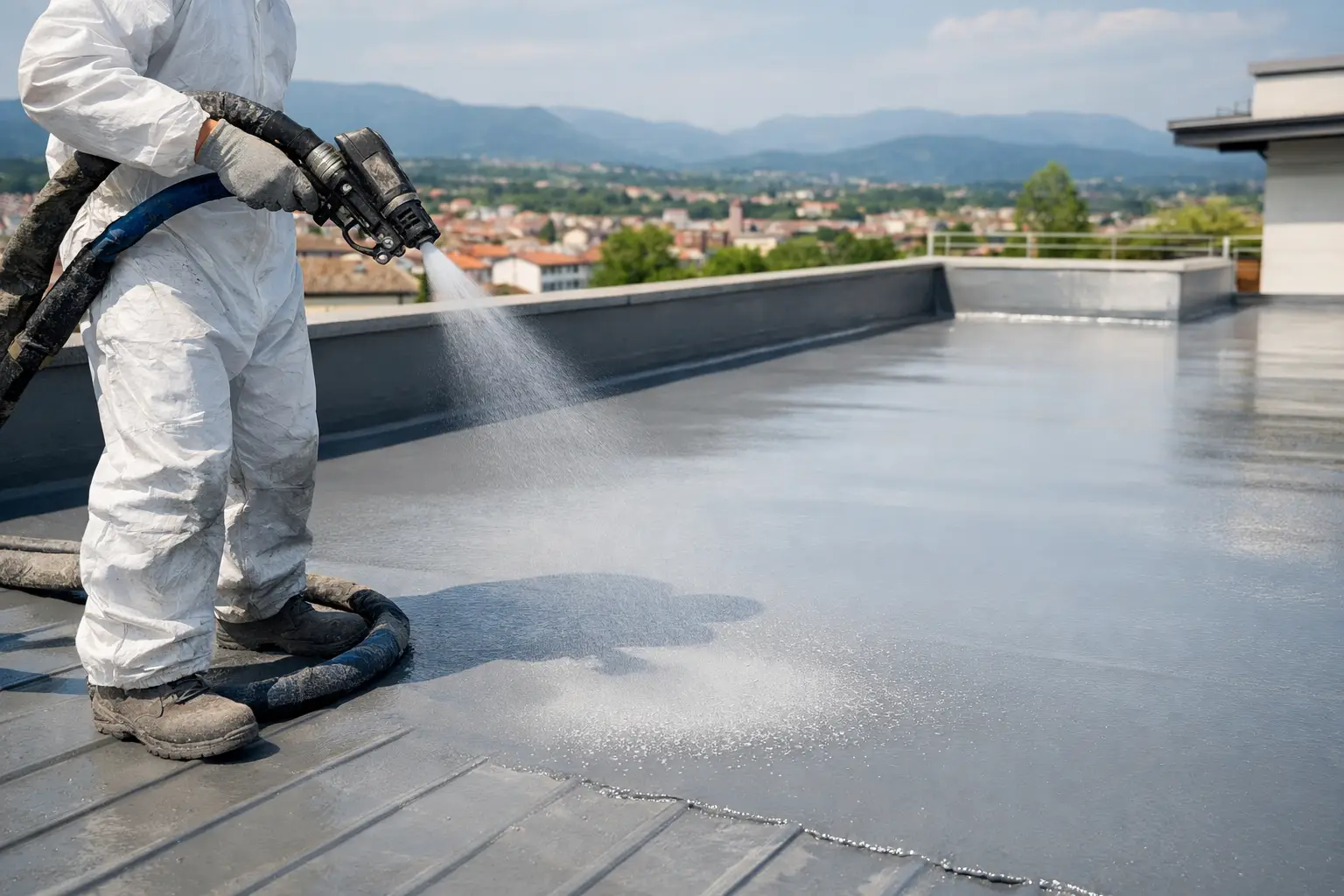 Poliurea certificata Triveneto per tetti e terrazzi